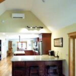 view of open concept dinning and kitchen in a home in Derry NH