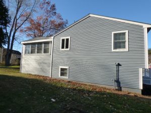 vinyl siding on a home in Derry NH