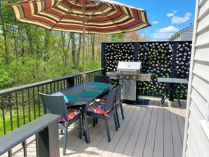 Image a fully furnished and renovated composite decks in Salem NH