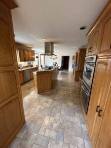 Kitchen before remodeling - in law apartment additions windham nh